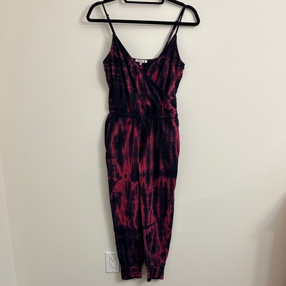 Sundry Pants - Sundry Tie-Dye Jumpsuit